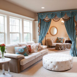 Rèm vải Châu Âu